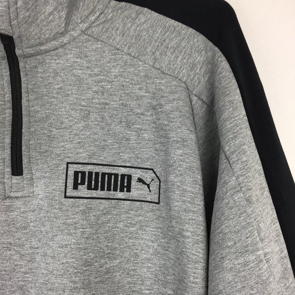 Puma Men's Stretchlite 1/4 Zip Pullover XL - Picture 4 of 5